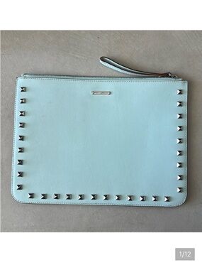 REBECCA MINKOFF leather iPad pouch / clutch